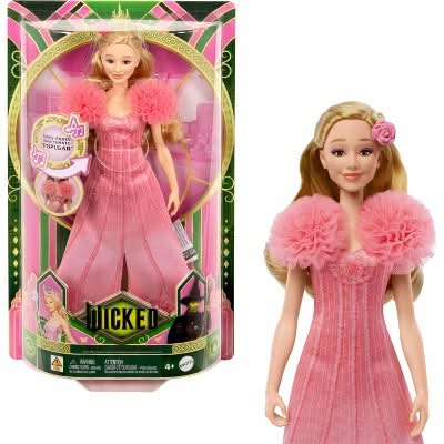 Wicked Singing Glinda Fashion Doll, 11 in