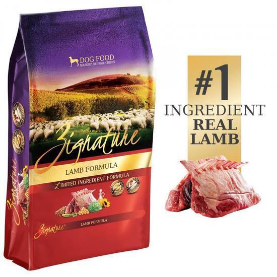 Zignature Limited Ingredient Lamb Formula Dry Dog Food (4 lbs)