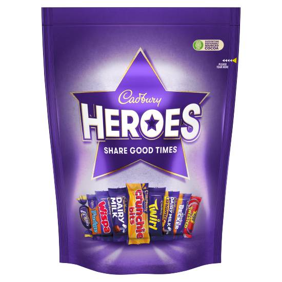 Cadbury Chocolate, Dairy Milk Heroes Pouch (300g)