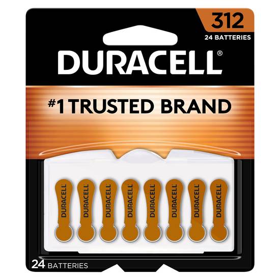 Duracell Zinc Air Size 13 Hearing Aid Batteries (24 ct)