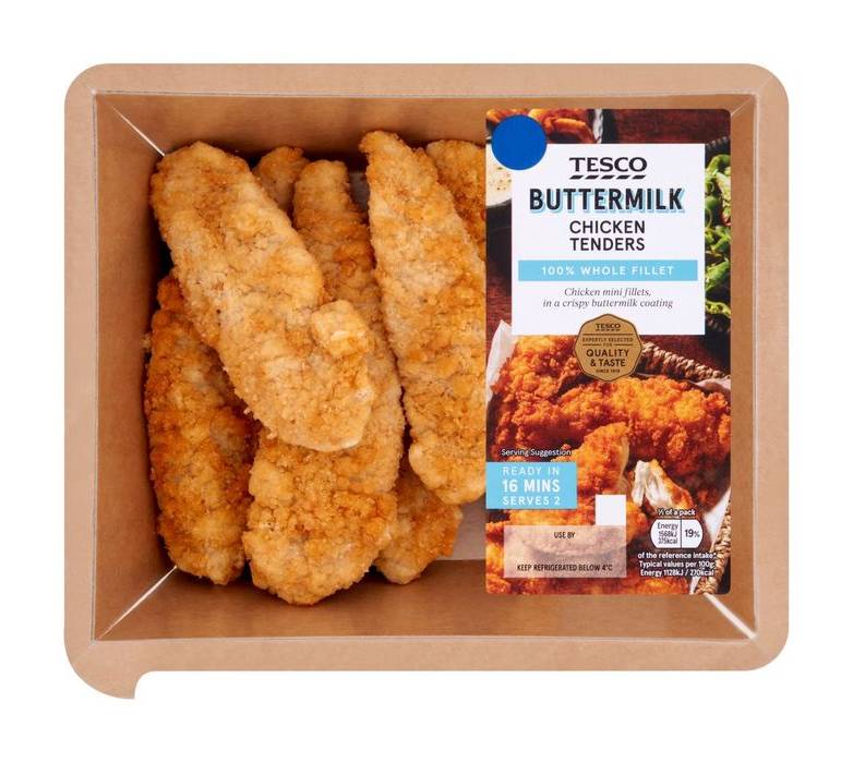 Tesco Buttermilk Chicken Tenders 305g (406684)