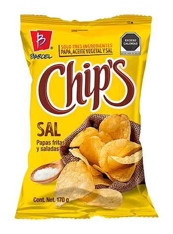 Chip's · Papas fritas saladas (140 g)