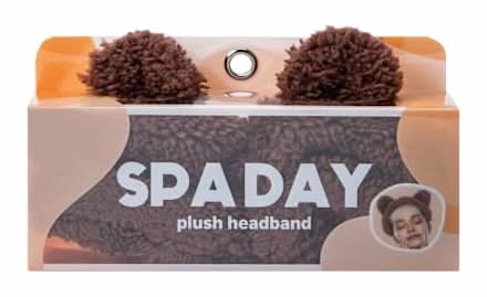 Spa Day Bear Plush Headband
