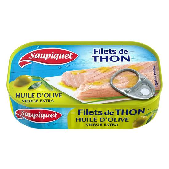 Filet de thon à l'huile d'olive Saupiquet 115g
