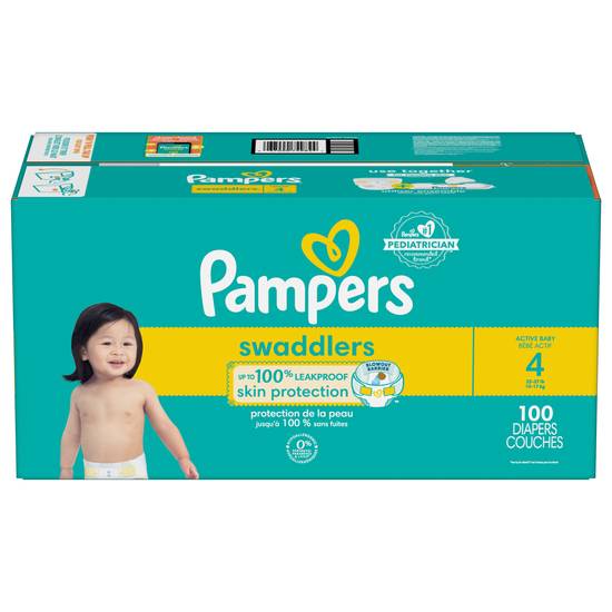 Pampers Swaddlers Diapers 4