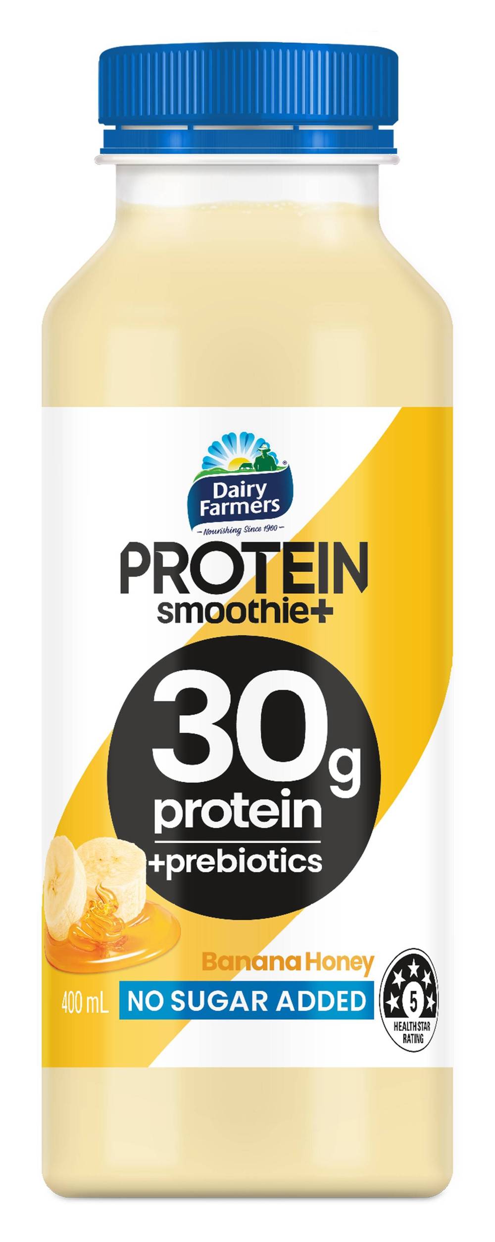 Dairy Farmers Protein Smoothies Banana Honey 400ml