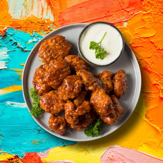 40 pcs Black Bird Boneless Wings