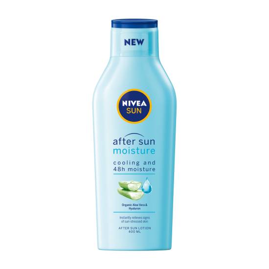 Nivea Aloe Vera, Moisturising Hyalauron Sun Lotion (400ml)