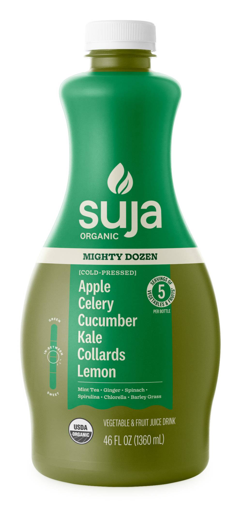 Suja Organic Mighty Dozen Vegetable and Fruit Juice Drink, Assorted (46 fl oz)