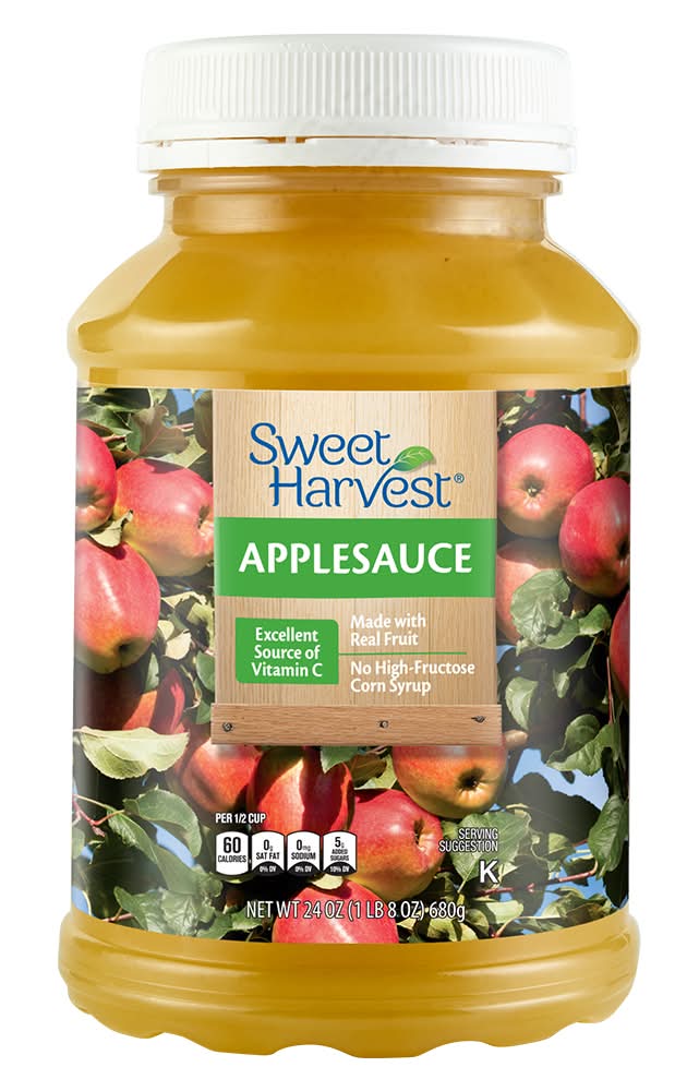 Sweet Harvest Applesauce (24 oz)