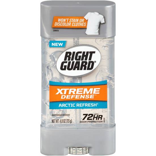 Right Guard Total Defense 5 Power Gel Antiperspirant & Deodorant, Arctic Refresh