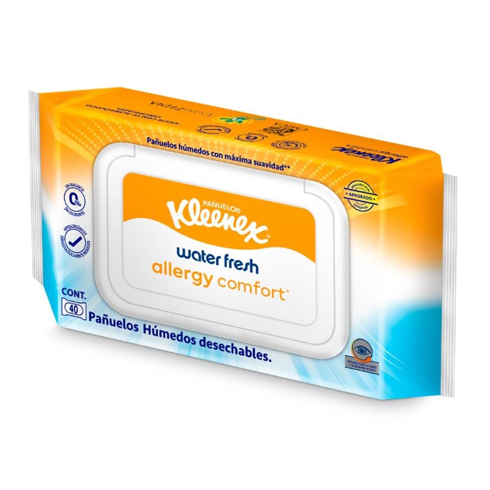 Kleenex · Pañuelos húmedos allergy comfort