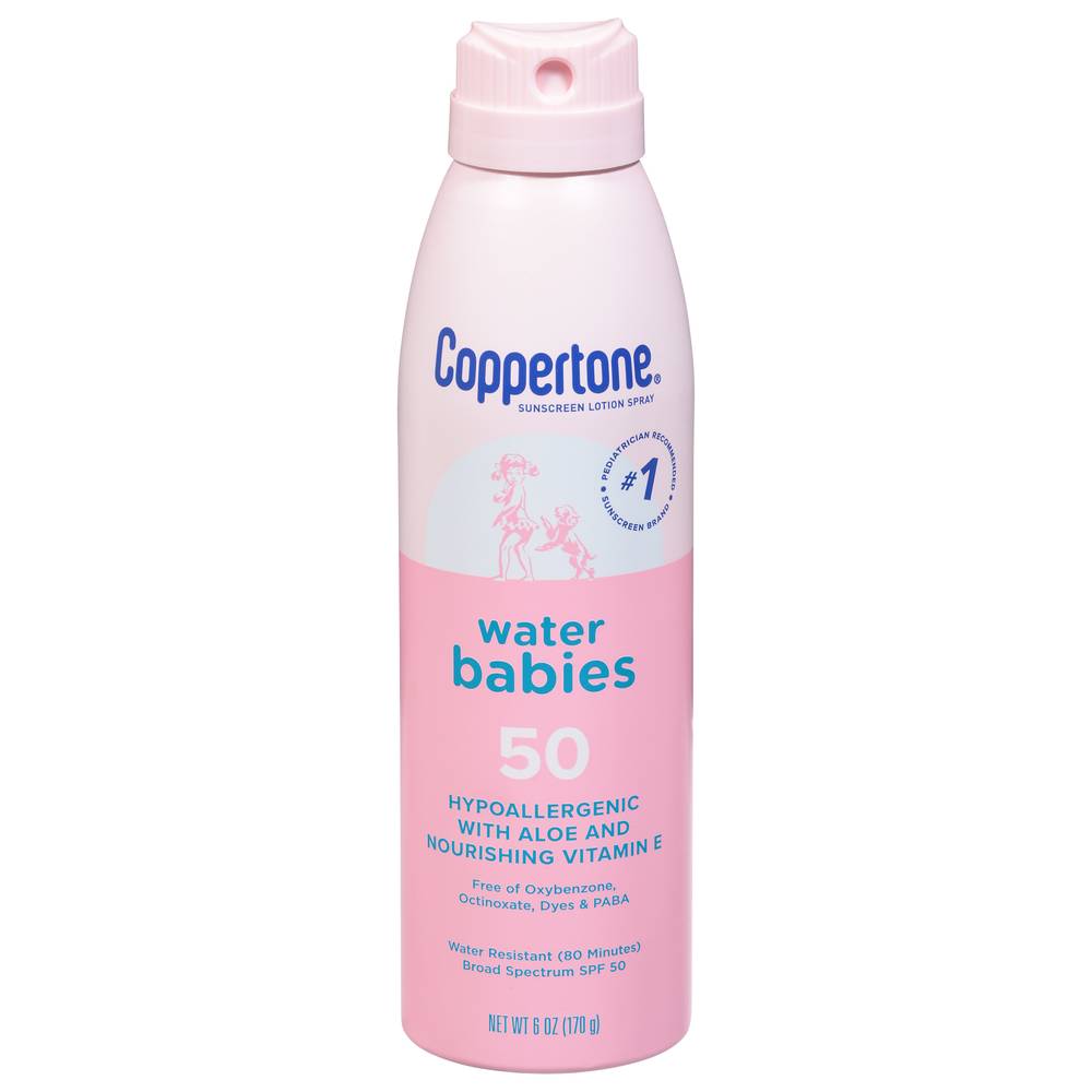 Coppertone Water Babies Sunscreen Spf 50 (6 oz)