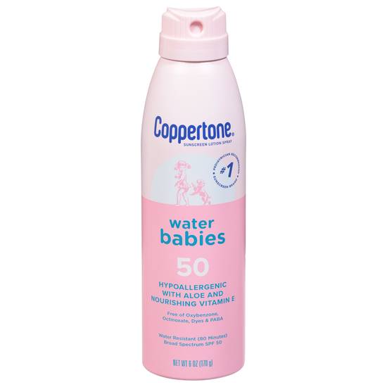 Coppertone Water Babies Sunscreen Spf 50