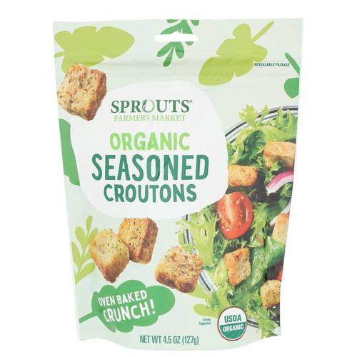 Sprouts Organic Seasoned Croutons