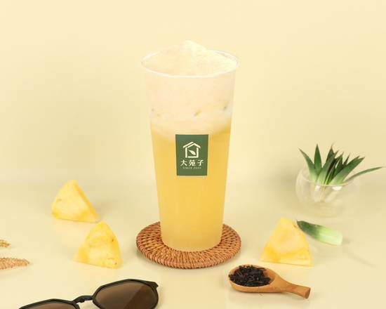 鳳梨冰茶-大杯 Pineapple Iced Tea-Large