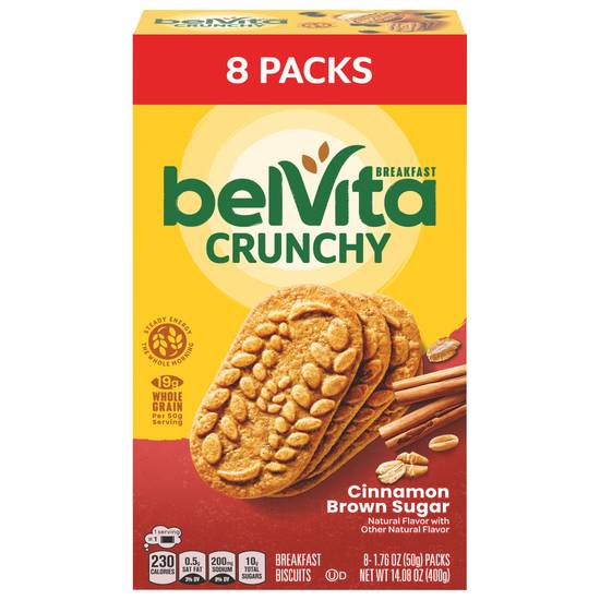 Belvita Cinnamon Brown Sugar Breakfast Biscuits (8 ct)