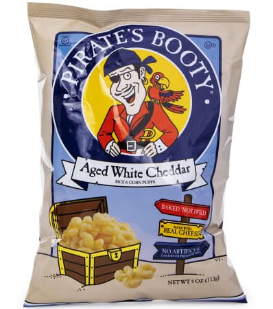 Pirate's Booty® Aged White Cheddar Rice & Corn Puffs 4oz