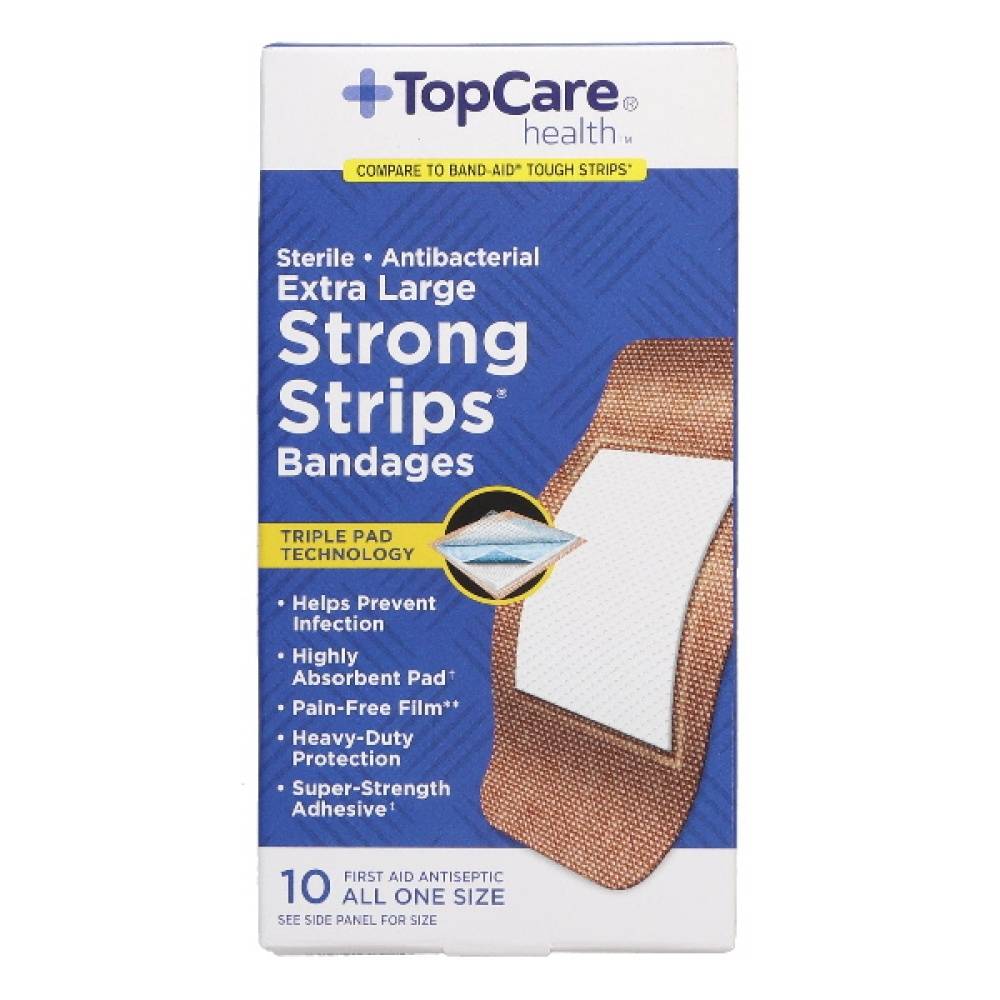 Topcare Strong Strips Bandages One Size