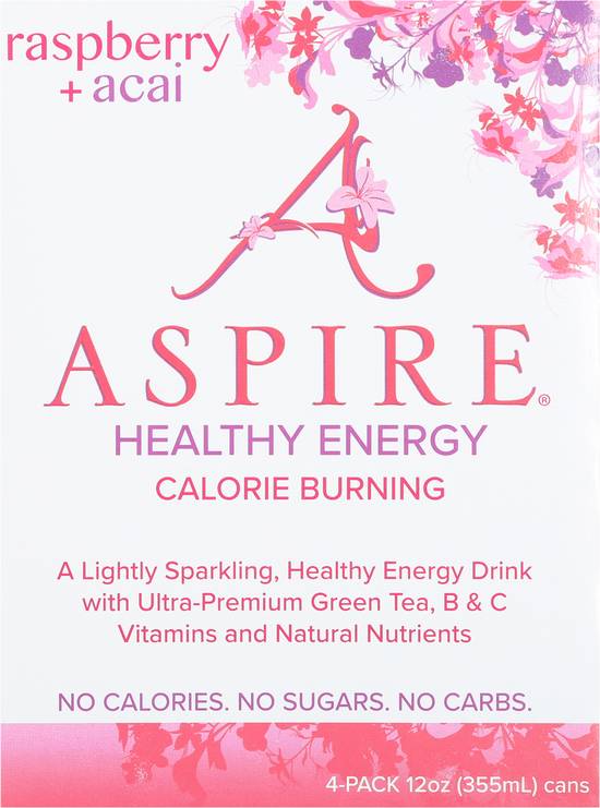 Aspire Energy Drink (4 x 12 fl oz)
