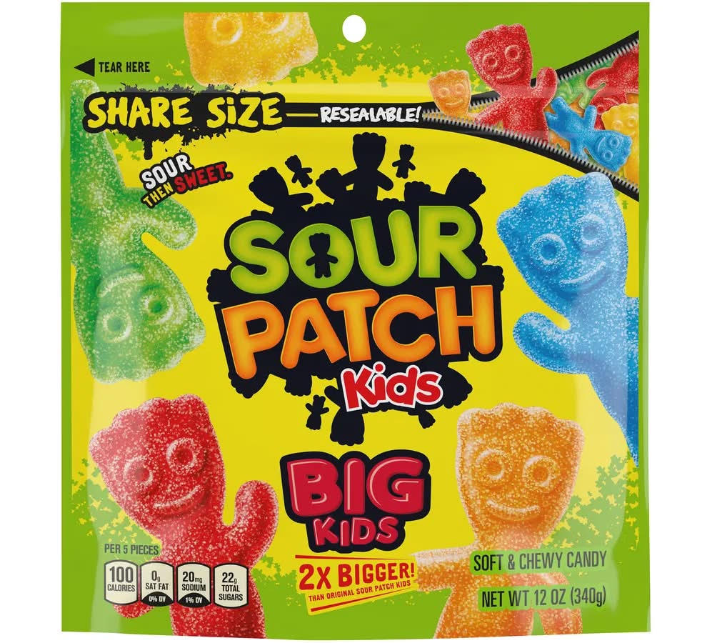 Sour Patch Kids Big Kids Soft Chewy Candy