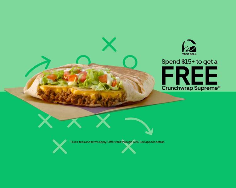 Order Taco Bell (809 South Grant Street) Menu Delivery in Fitzgerald