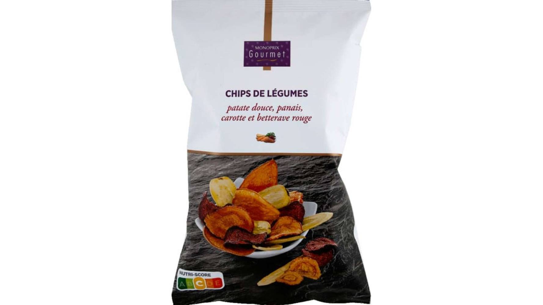 Monoprix Gourmet Chips de légumes Le sachet de 100 g
