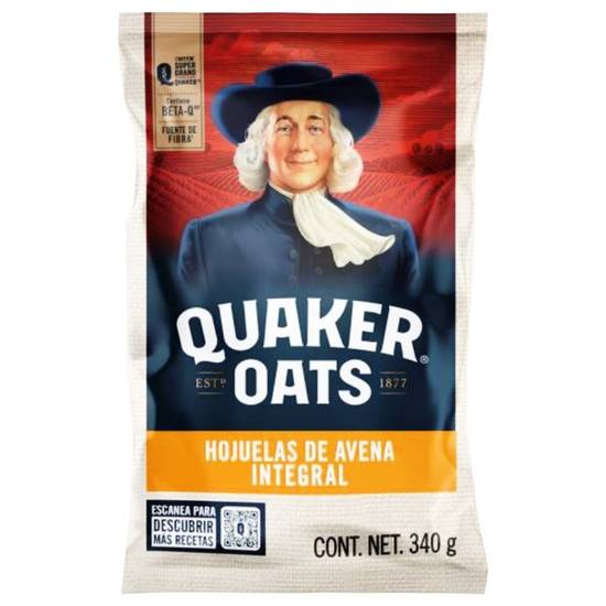 Avena Integral en Hojuelas Quaker 300 g. – Super Carnes - Ahora con Delivery