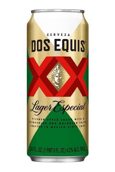 Dos Equis Cereveza Especial Lager Beer (24 fl oz)