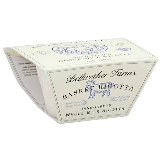 Bellwether Ricotta Toast Bellwether Farms Basket Ricotta (12 oz) | Delivery Near You | Uber Eats