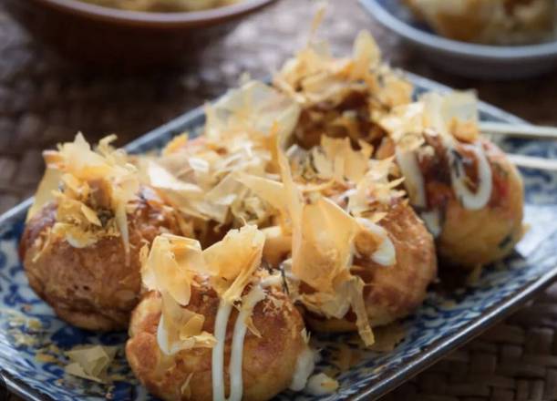 Takoyaki (octopus ball) (6pcs)