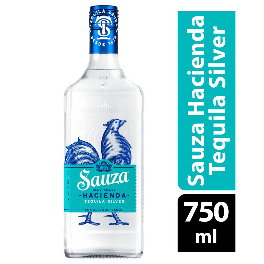 Sauza Hacienda Silver Tequila (750 ml)