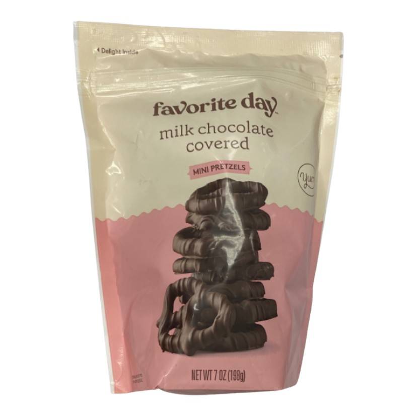 Favorite Day Milk Chocolate Covered Mini Pretzels (7 oz)
