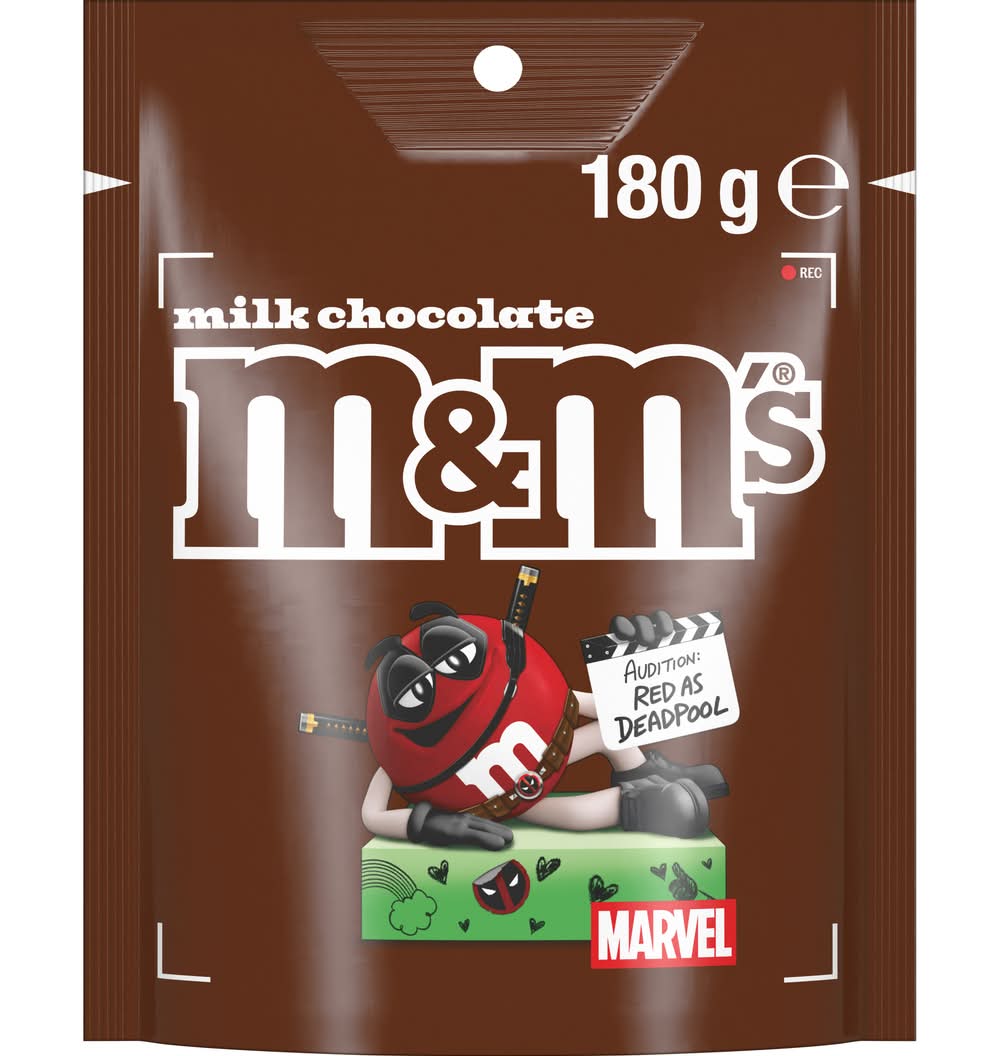 M&M's Milk Chocolate Bag (180g)