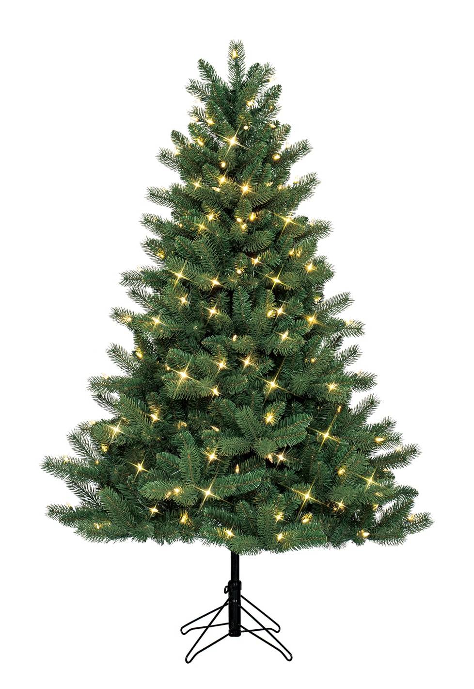 General Electric Colorado Spruce Pre-Lit Led Artificial Christmas Tree, 5 ft
