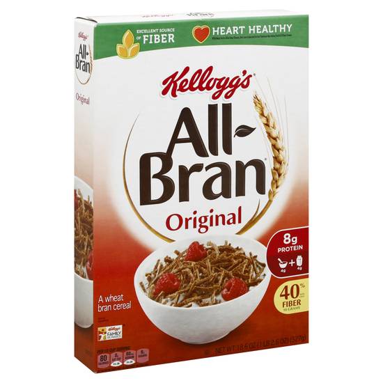 All-Bran Original Wheat Bran Cereal (18.6 oz)