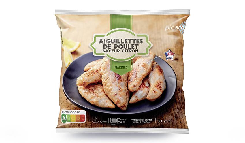 Aiguillettes de poulet marinées au citron