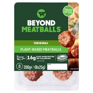 Beyond Meat Beyond Meatballs Plant-Based Meatballs 8 x 25g (200g)