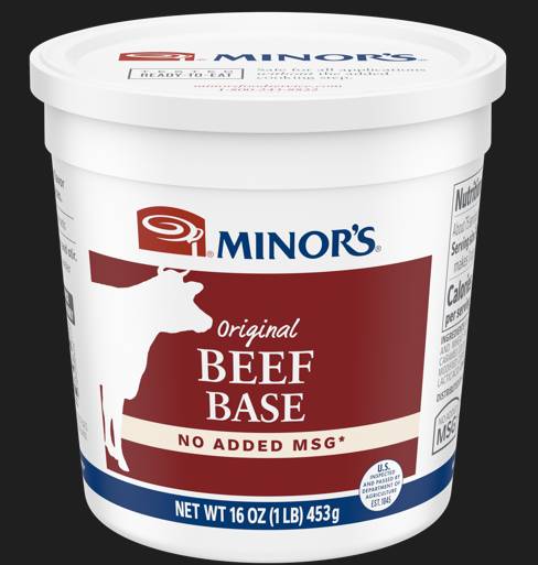 Minor's - Beef Base, No Added MSG - 1 lb