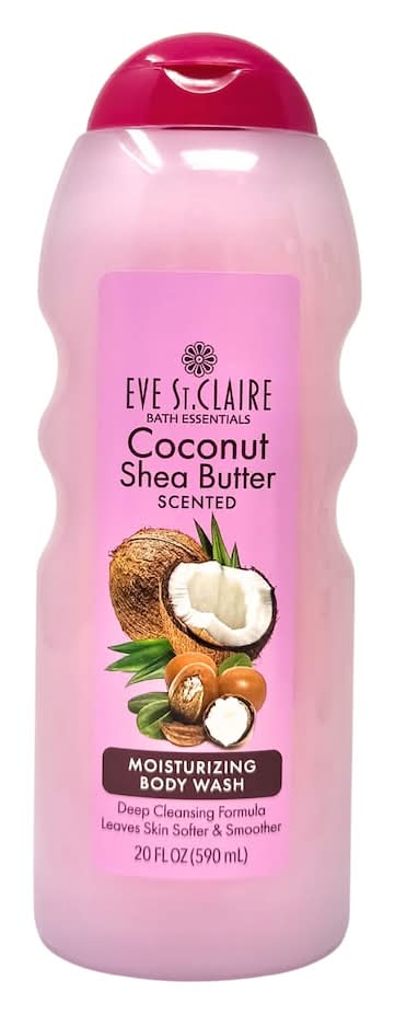 Eve St. Claire Moisturizing Body Wash, Coconut-Shea Butter (20 fl oz)