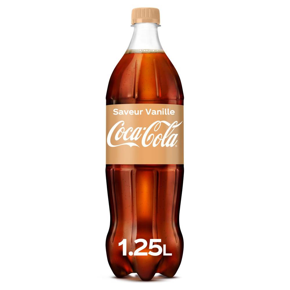 Coca-Cola - Boisson gazéifiée (1.25 L) (vanille)