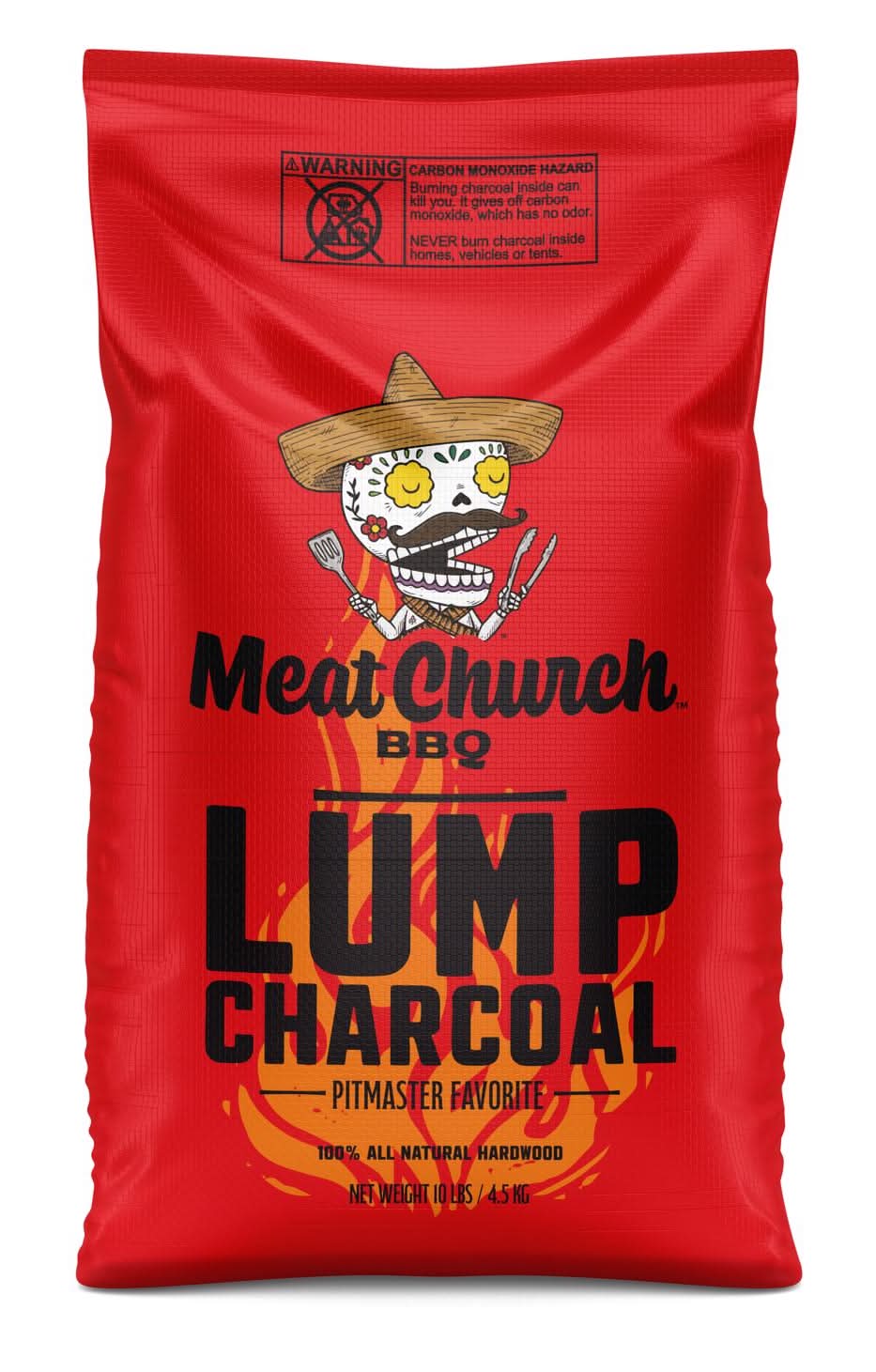 Meat Church Pitmaster Favorite All Natural Hardwood Lump Charcoal 10 Lb