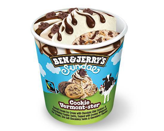 Ben & Jerry's Cookie Vermont-Ster Sundae 427 ml