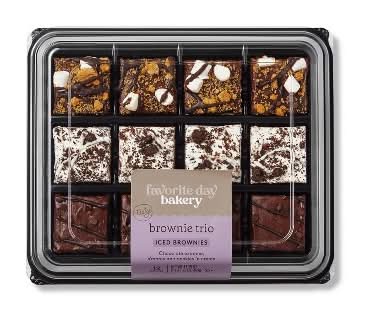 Favorite Day Brownie Trio Platter (1.08 lbs, 12 ct)