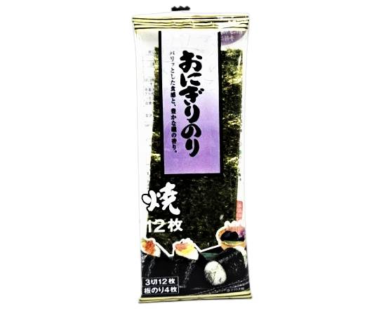 25_大洋食品　おにぎりのり焼　　　３切１２枚