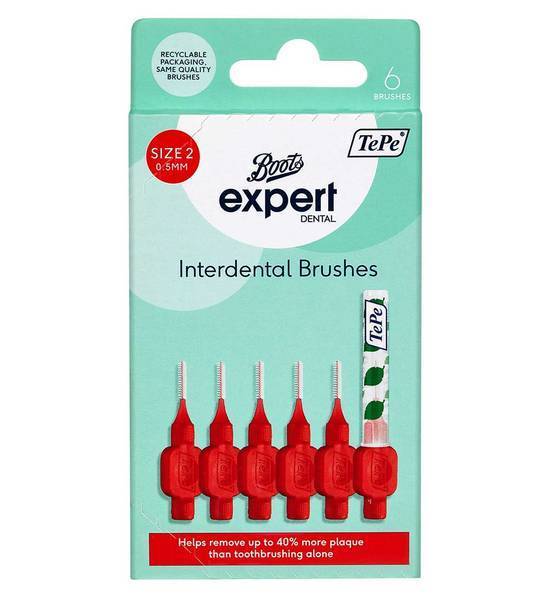 Boots Expert Interdental Brushes (0.5mm)