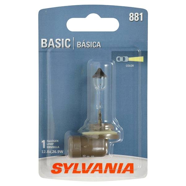 Sylvania 881 Basic Fog Light, 1 pack