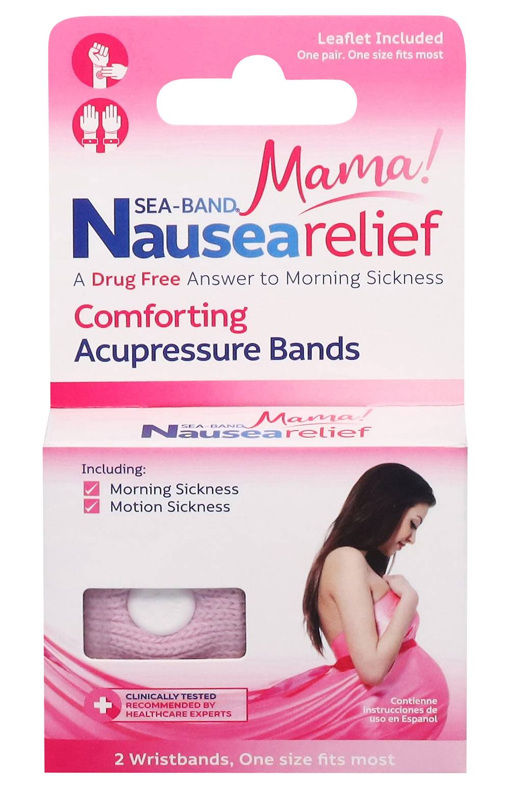 Sea-Band Nausea Relief Mama Acupressure Bands (2 ct)