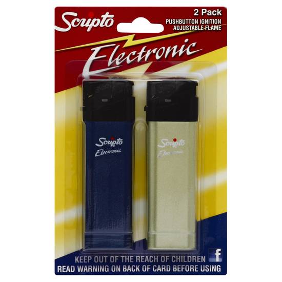 Scripto Electronic Lighter (2 ct)