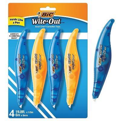 BiC Wite-Out Exact Liner Correction Tape Coverage